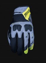 FIVE-GLOVES Moto gloves GT3 WR gray/yellow M