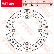 TRW Bremžu disks MST201