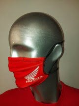 Mask HONDA red