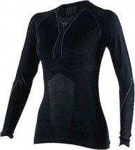 DAINESE Thermo shirt D-CORE DRY LADY black/grey M