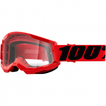 100% Кроссовые очки STRATA 2 красные