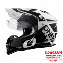 ONEAL Enduro helmet SIERRA R black/white XXL